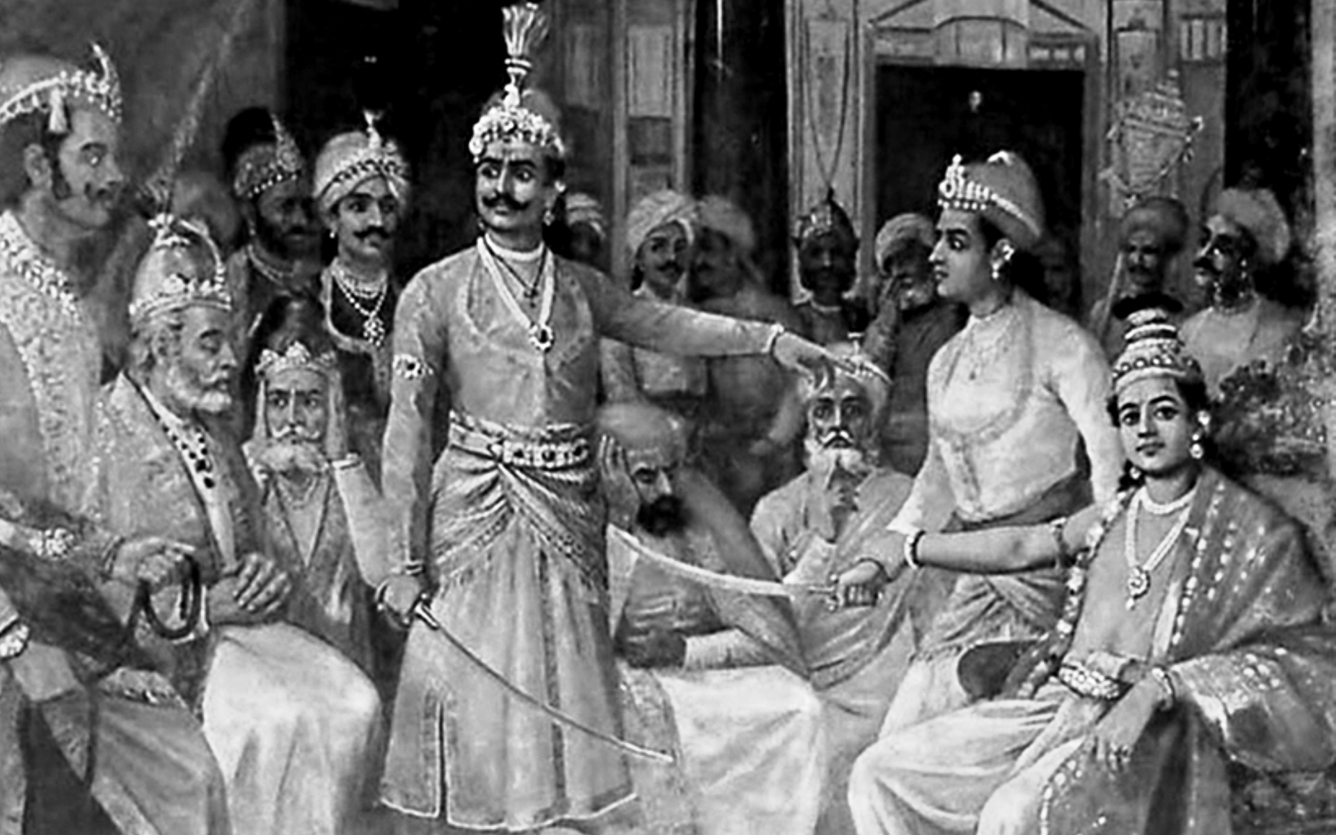 Mahābhārata – Episode 69 – Duryodhana Walks out of the Court; Kṛṣṇa's Viśvarūpadarśana